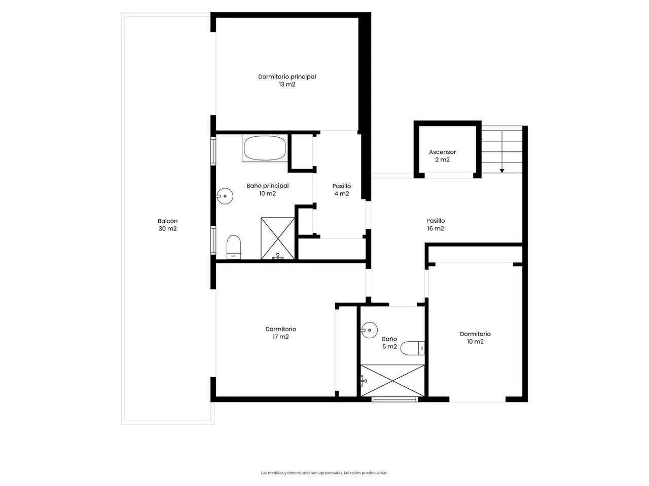 living - Casa / villa de 305m² en venta en La Plana, Barcelona - Plano del piso - 1