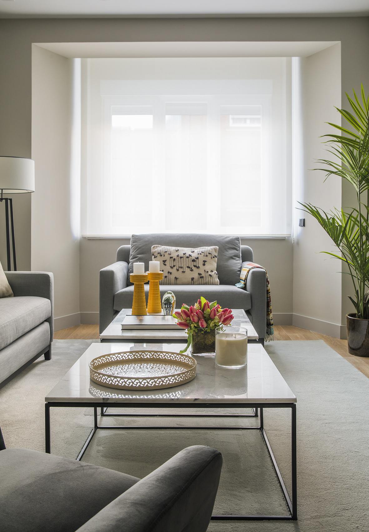 living - Piso de 140m² en venta en Recoletos, Madrid - gallery - 10