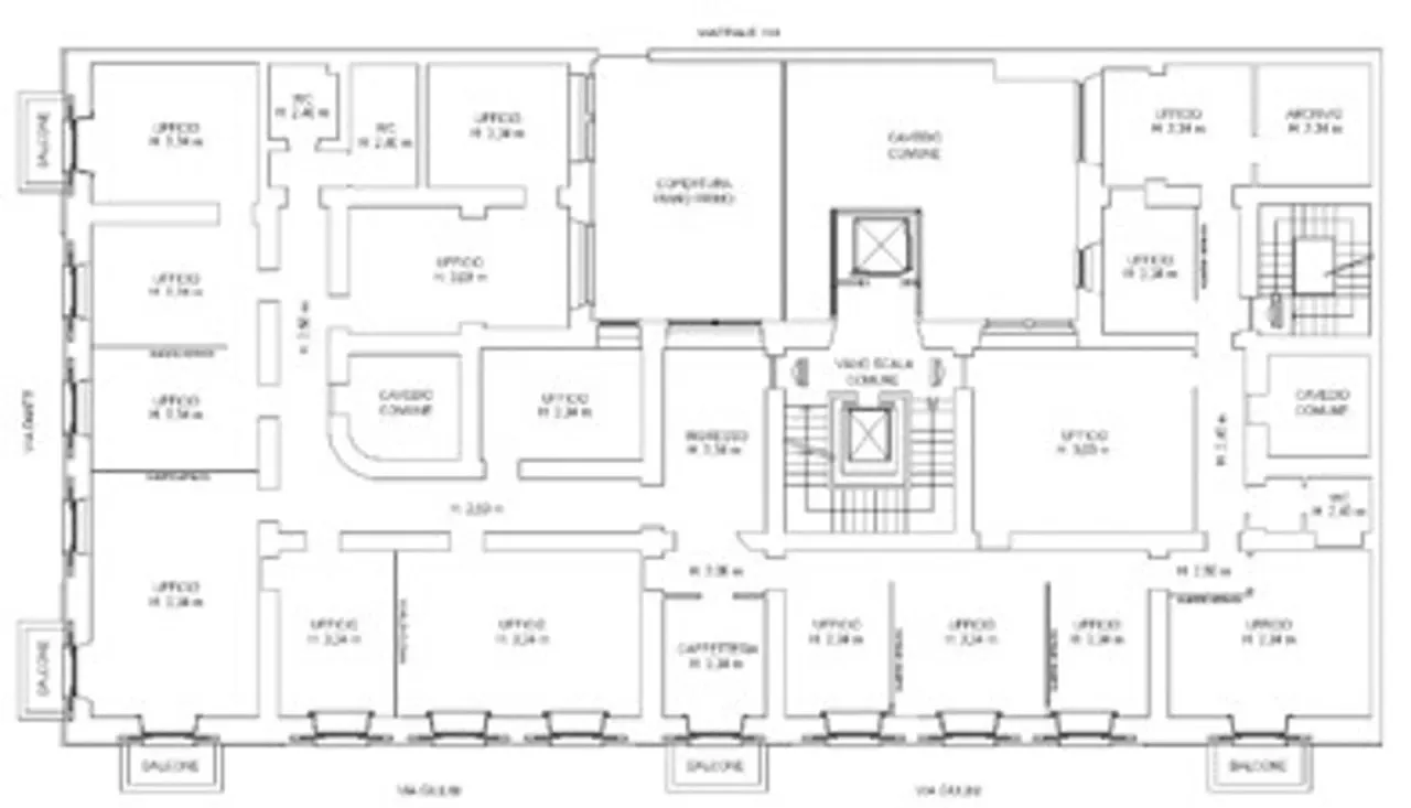 office - Giulini 3 - Office - Dils - Floor Plan - 1