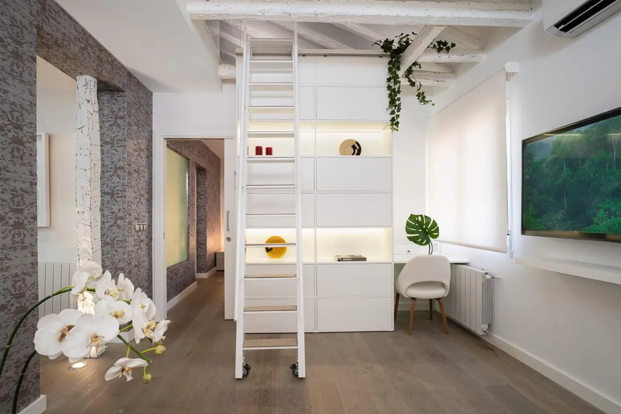 living - 60m² apartment for rent in Castellana, Madrid - gallery - 7