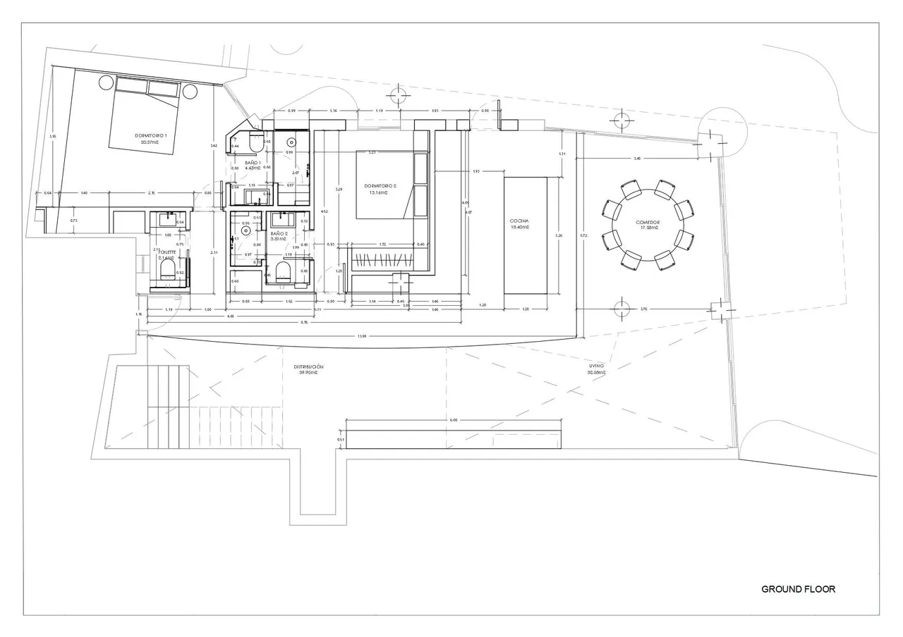 living - 486m² house / villa with 268m² terrace for sale in Sierra Blanca - Floor Plan - 2