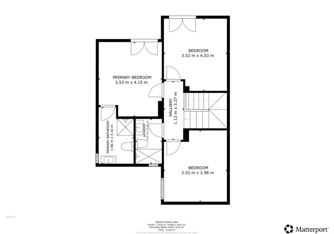 living - Casa / villa de 161m² en venta en Empuriabrava, Costa Brava - Plano del piso - 2