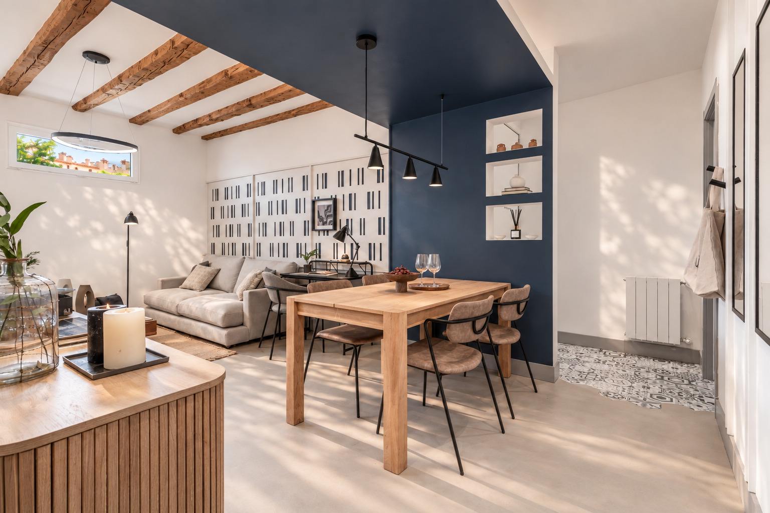 living - 78m² apartment for sale in Malasaña, Madrid - featured