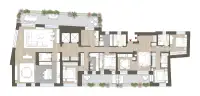 living - Rovello 14 - Living - Dils - Plan d'étage thumbnail - 1