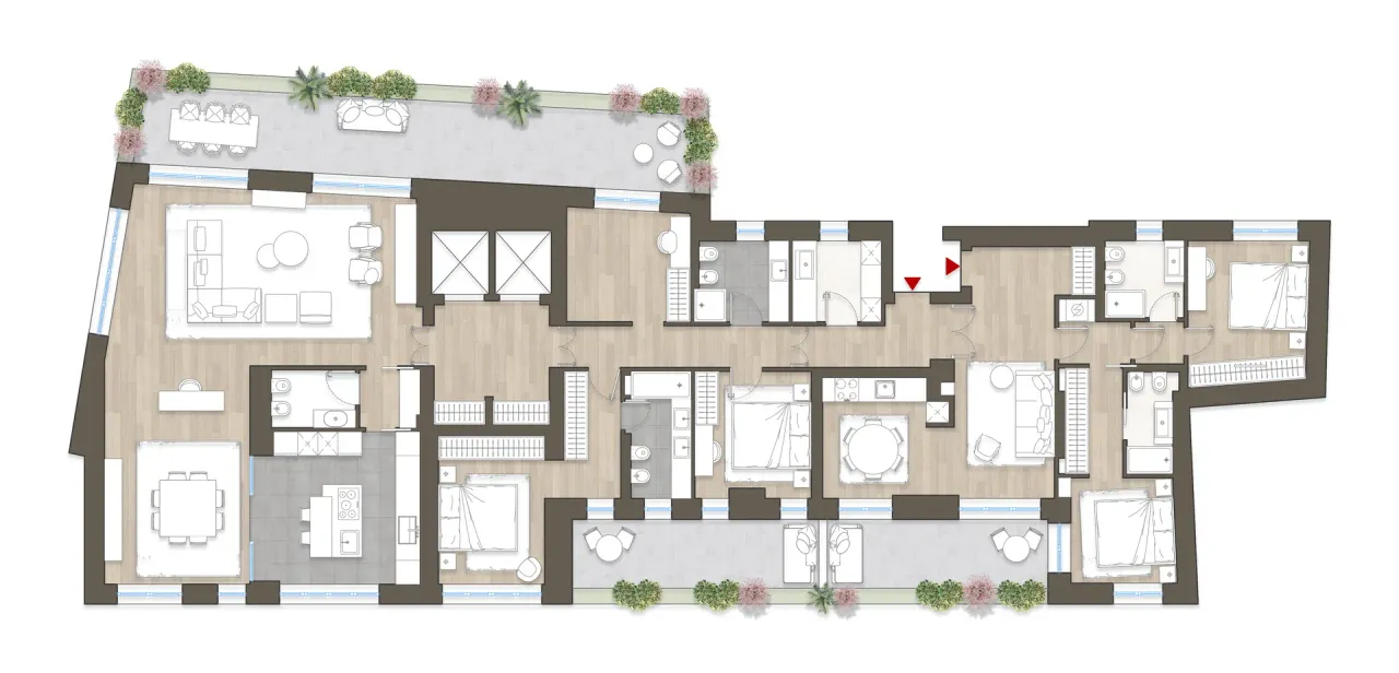 living - Rovello 14 - Living - Dils - Planimetria - 1