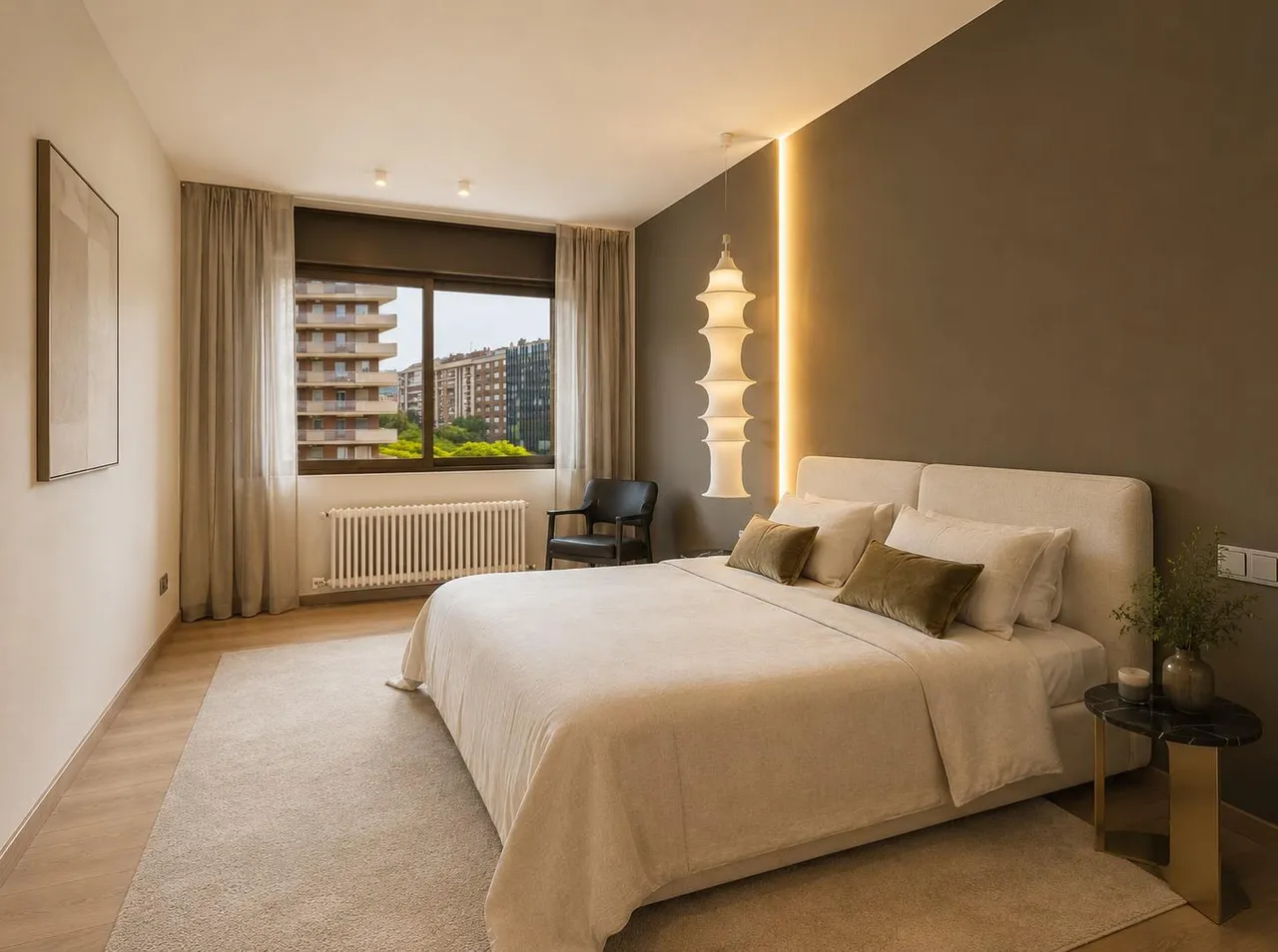 living - Piso de 144m² con 18m² terraza en venta en Pedralbes - gallery - 6