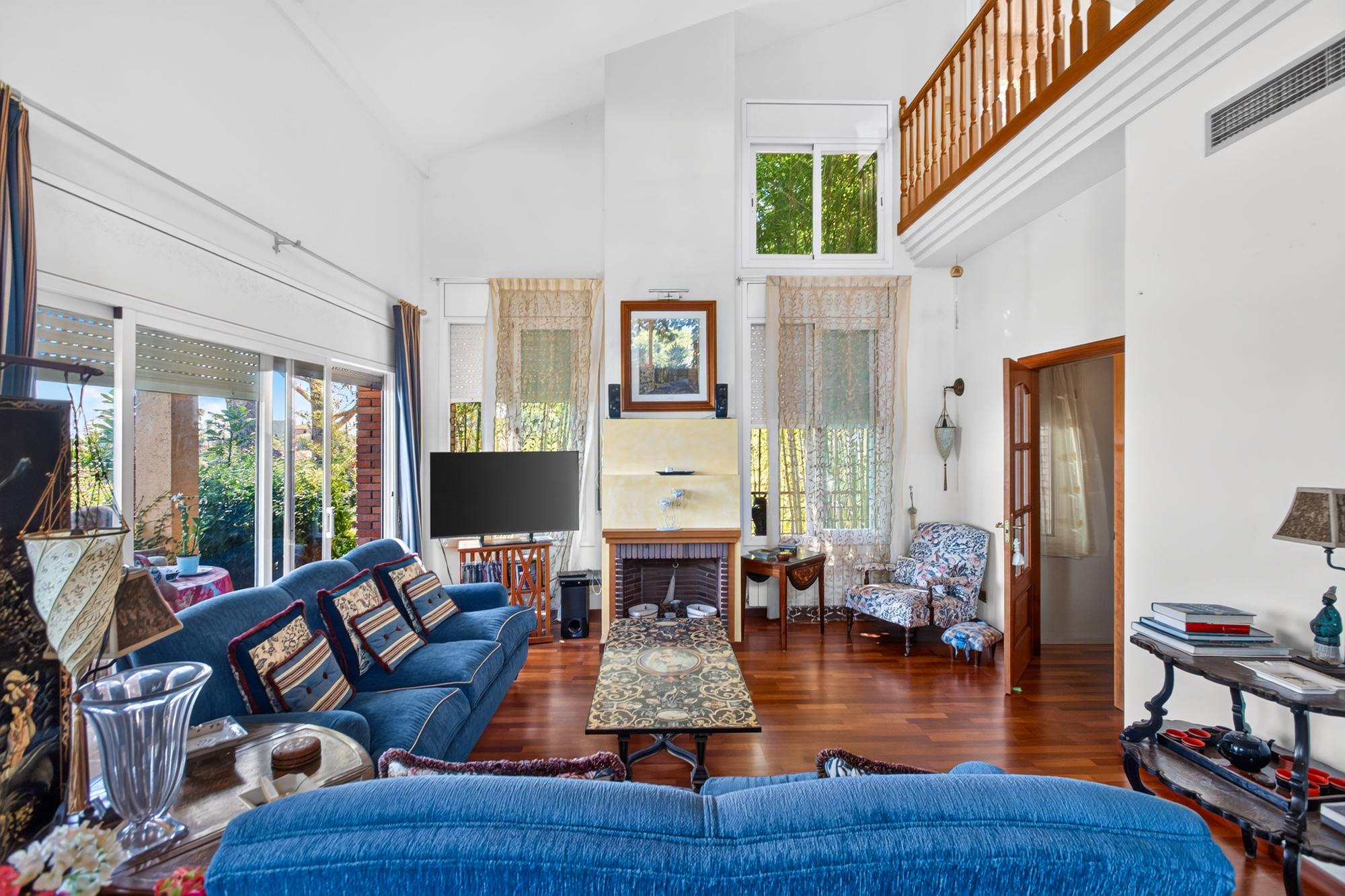 living - 419m² house / villa for sale in Cabrils, Barcelona - gallery thumbnail - 5