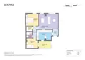 living - 66m² apartment for sale in Gràcia, Barcelona - Floor Plan thumbnail - 1