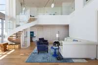 living - 141 m² penthouse with 85 m² terrace for sale in Diagonal Mar - gallery thumbnail - 9