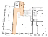 retail - San Fedele 4 - Detailhandel - Dils - Verdiepingsplan thumbnail - 2