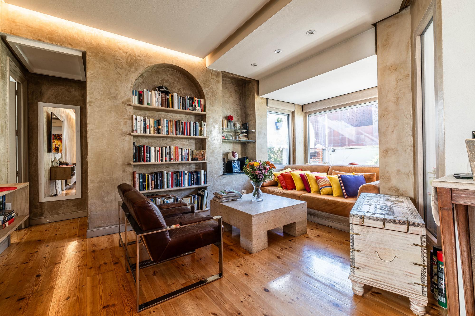 living - 100m² penthouse for sale in Cortes / Huertas, Madrid - gallery - 6