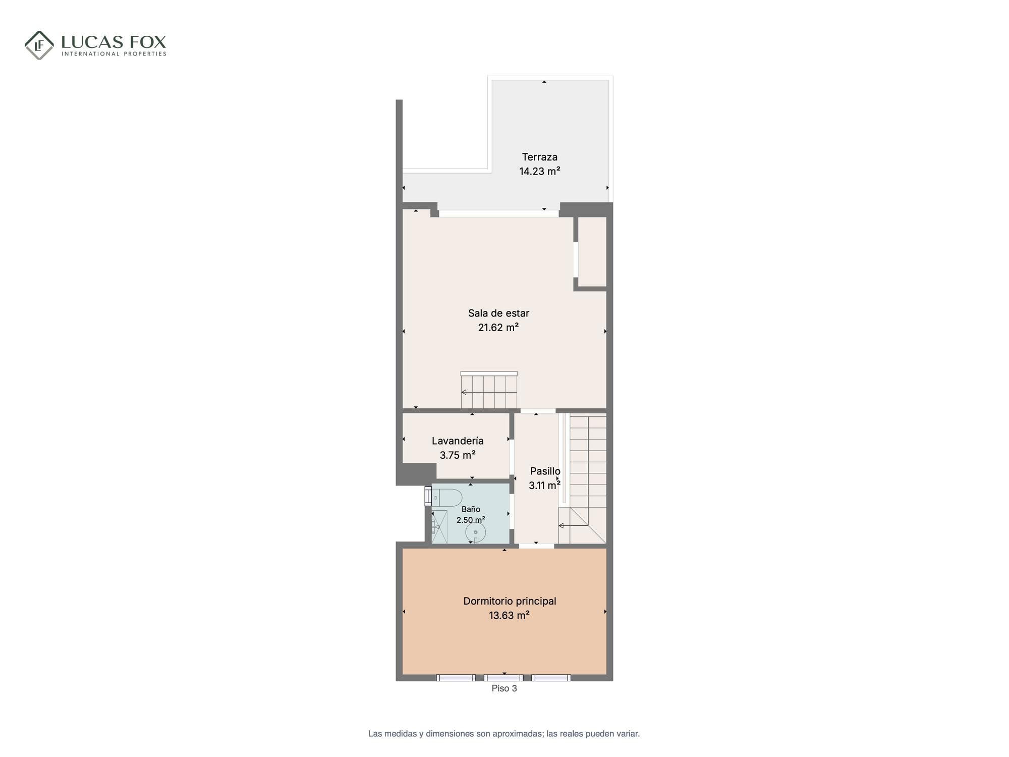 living - Casa / villa de 189m² con 20m² terraza en venta en Sitges Town - Plano del piso thumbnail - 3