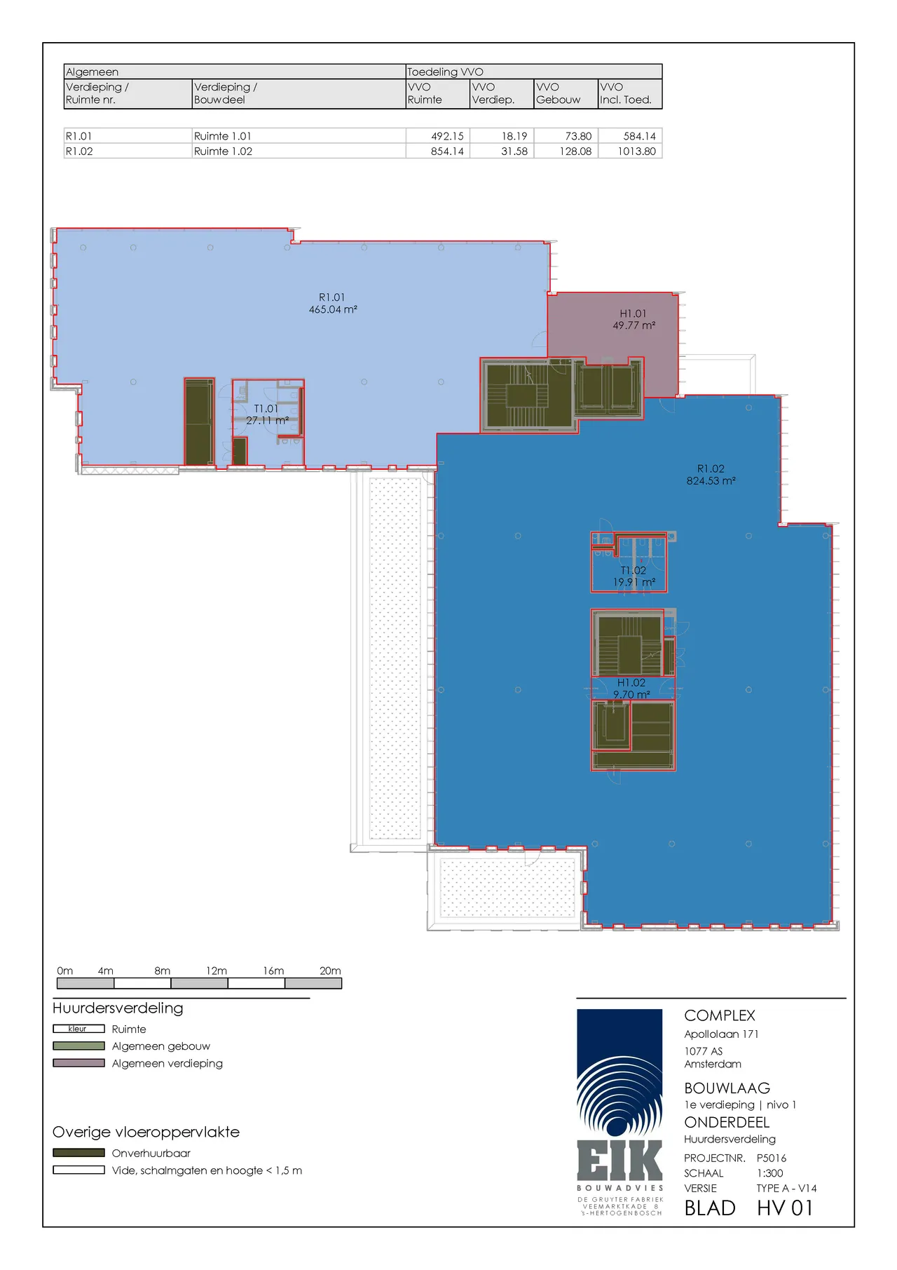office - Apollolaan 171 - Office - Dils - Verdiepingsplan - 9