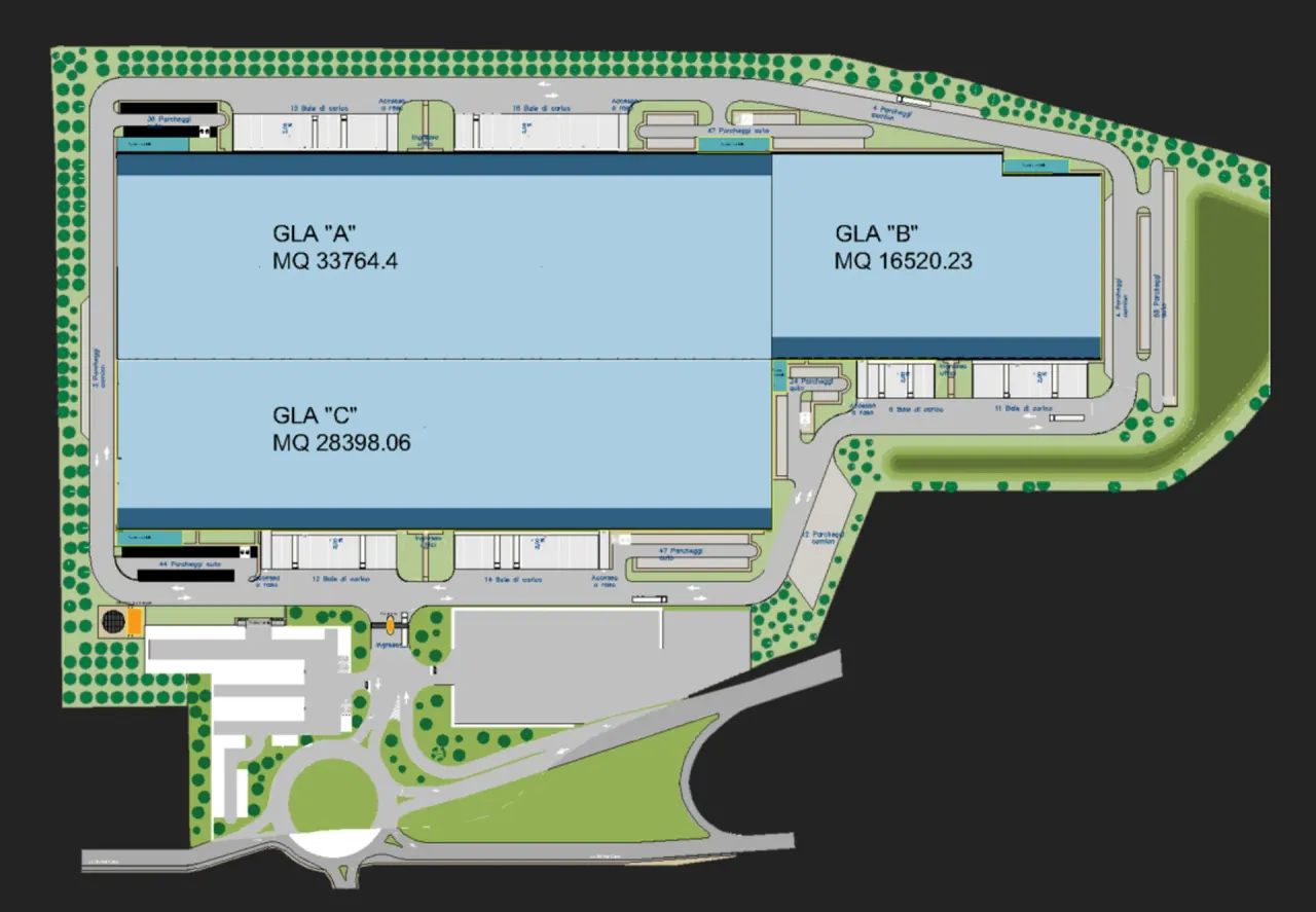 logistics - South Pavia - Logistics - Dils - Floor Plan - 1