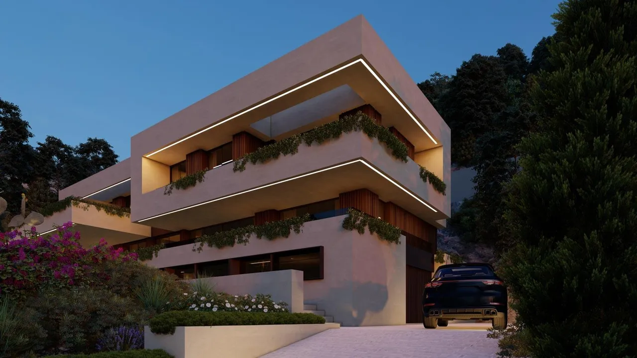 living - 950m² plot with 423m² terrace for sale in Son Vida - gallery - 5