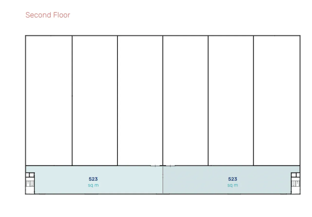 logistics - Doornhoek 3860 - Logistics - Dils - Floor Plan - 1
