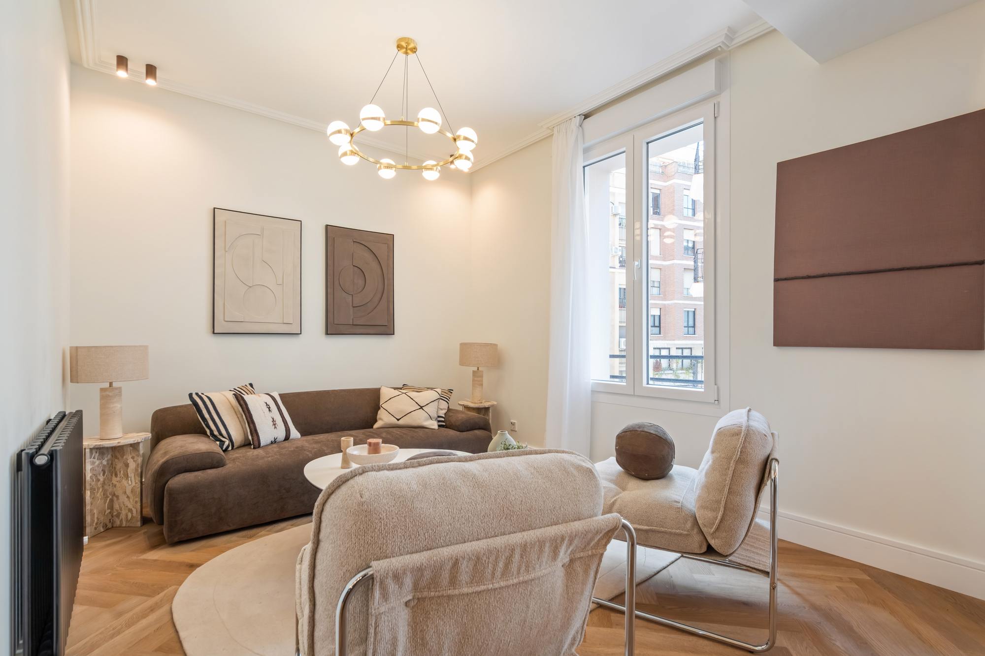 living - Piso de 87m² en venta en Trafalgar, Madrid - gallery - 3