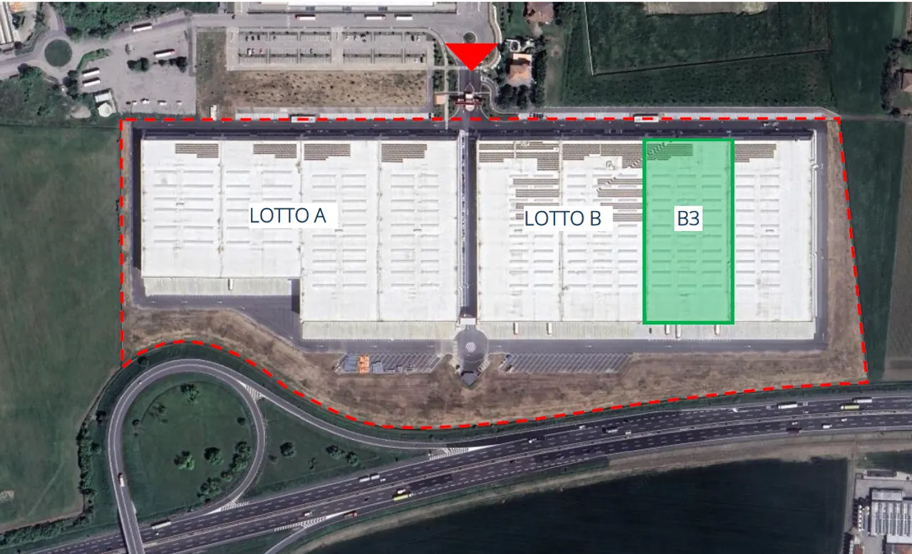 logistics - South East Bologna - Logistics - Dils - Verdiepingsplan - 2