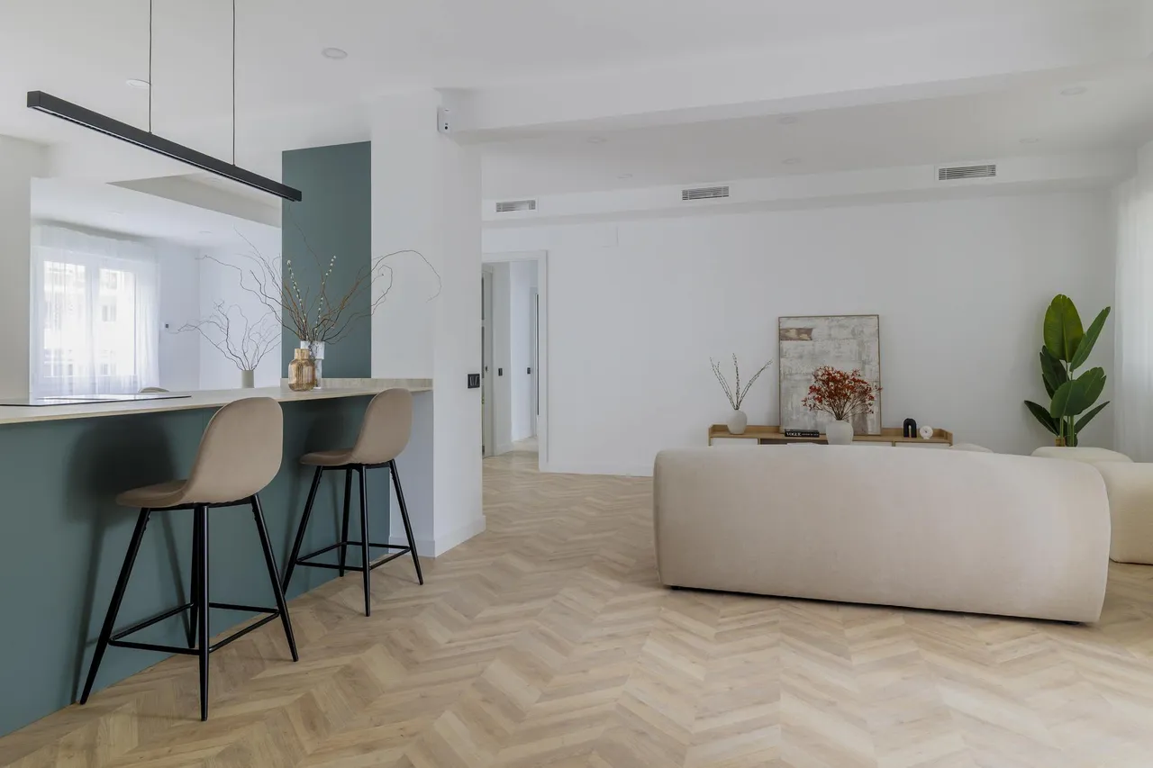 living - Piso de 164m² en venta en Prosperidad, Madrid - gallery - 6