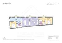 living - 101m² apartment for sale in El Raval, Barcelona - Floor Plan thumbnail - 1