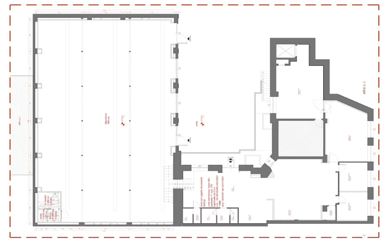office - Spartaco 34 - Office - Dils - Plan d'étage - 1