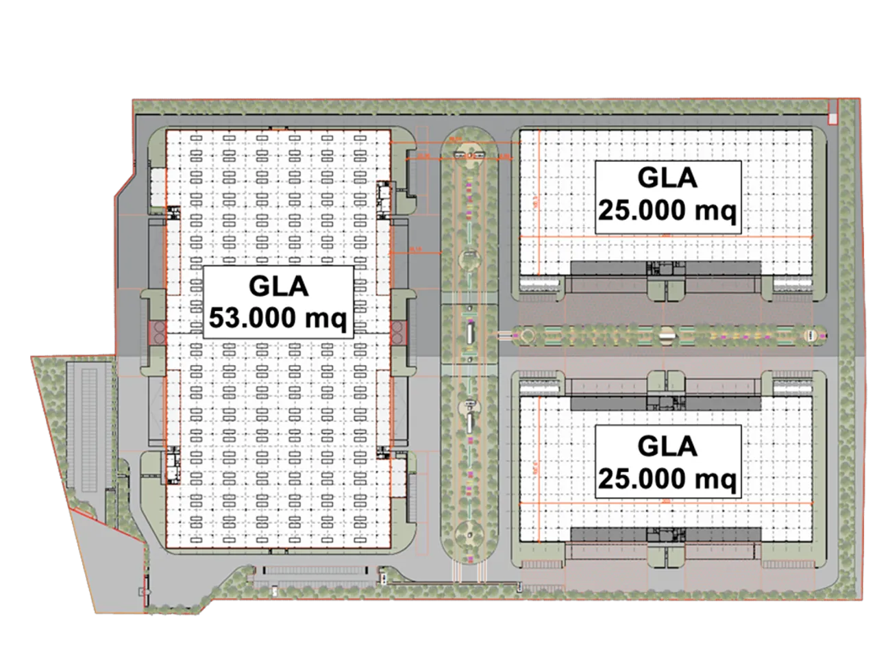 logistics - South-East Lodi - Logistics - Dils - Floor Plan - 1