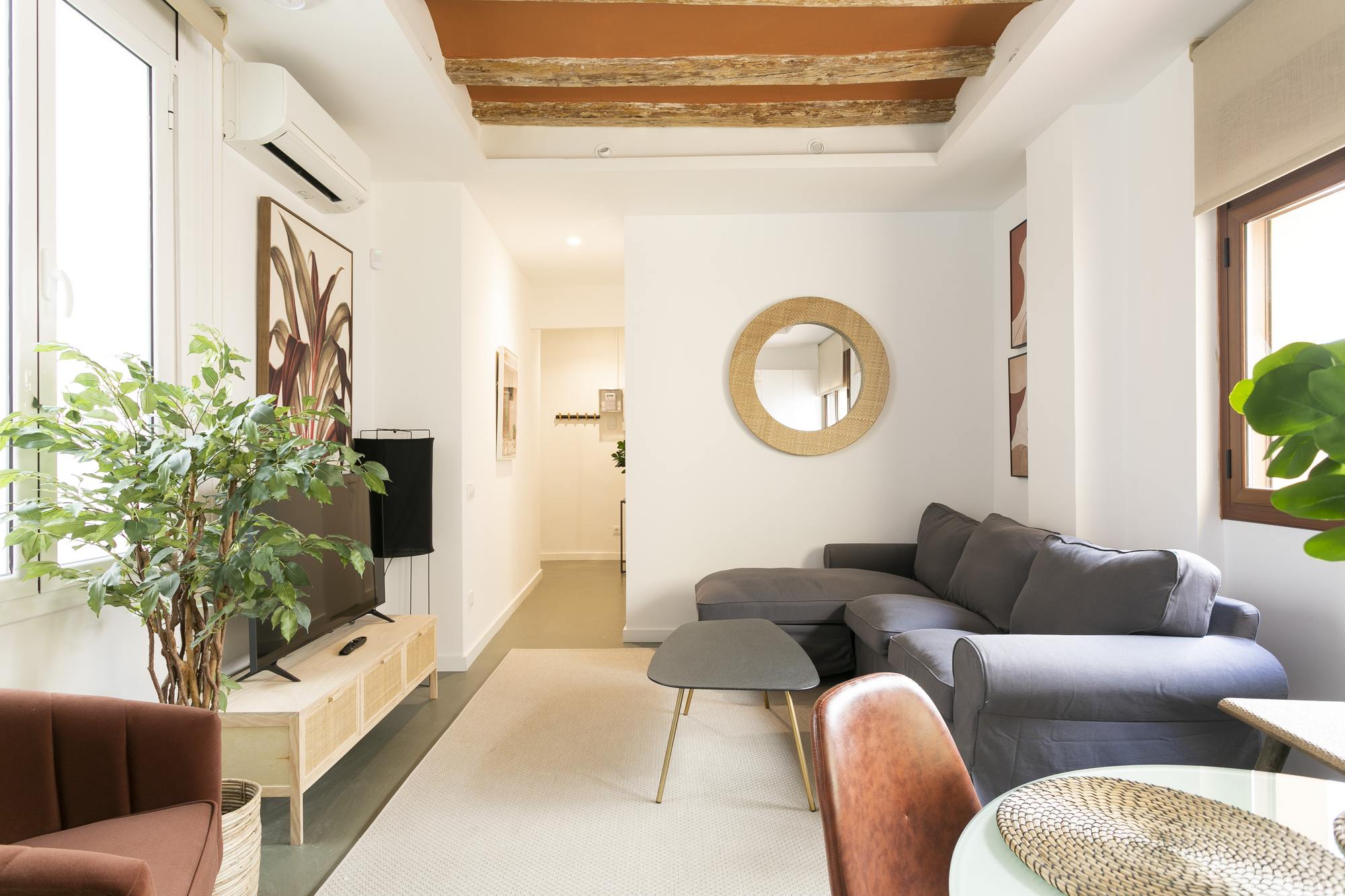 living - Piso de 85m² con 7m² terraza en venta en Gótico, Barcelona - gallery - 6