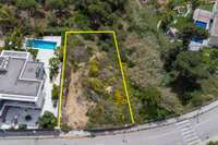 living - Parcela de 803m² en venta en Blanes, Costa Brava - gallery thumbnail - 3