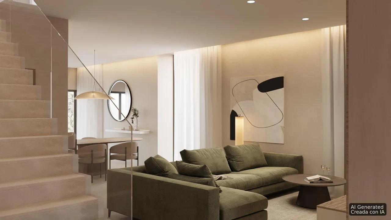 living - Adam Green Eliana Houses / Villas, La Eliana, Valencia - gallery - 7