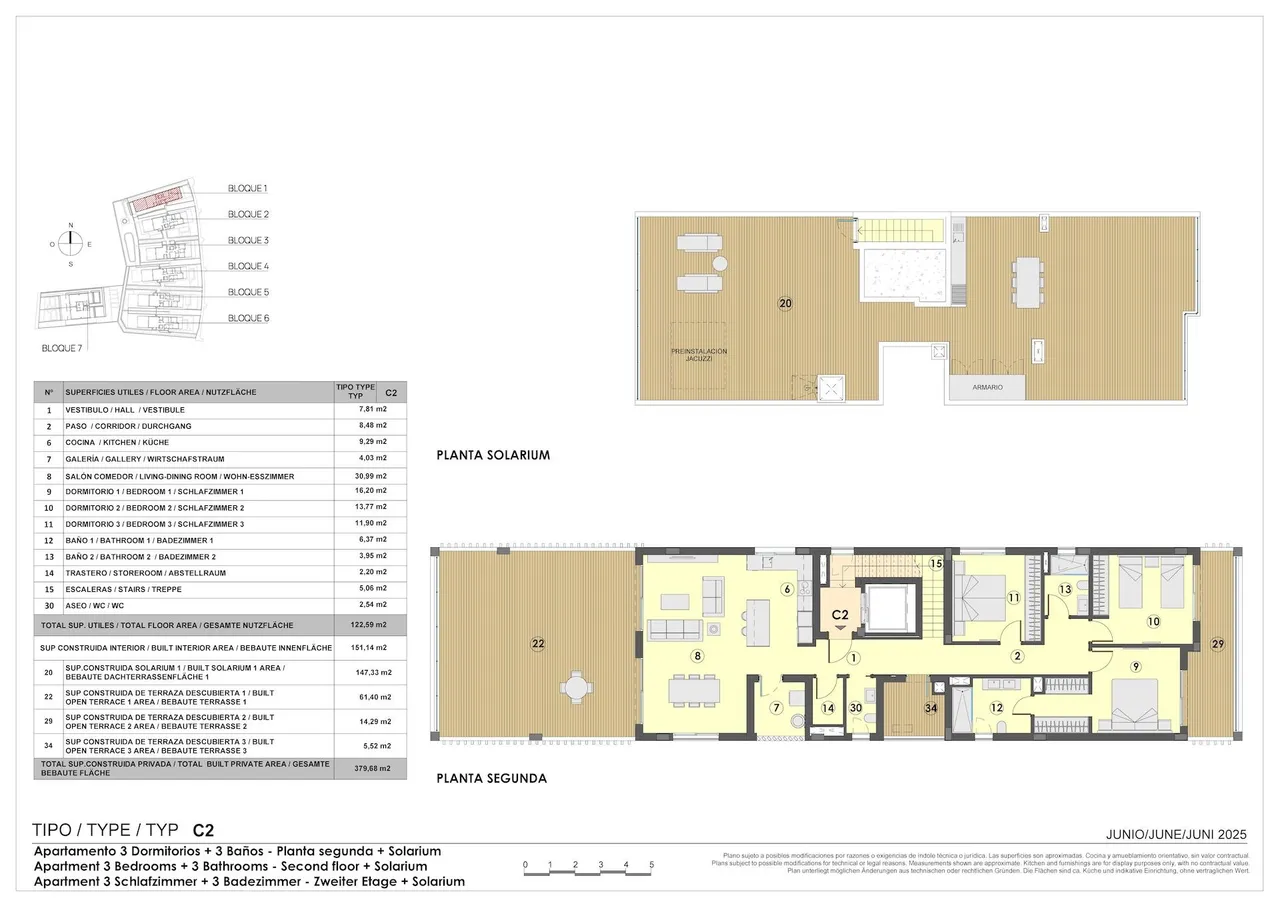 living - Apartments in Colonia de San Jordi - Floor Plan - 9