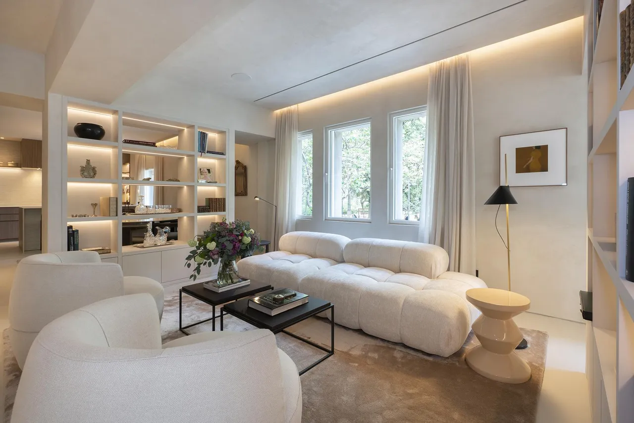 living - Piso de 185m² en venta en Turó Park, Barcelona - gallery - 5