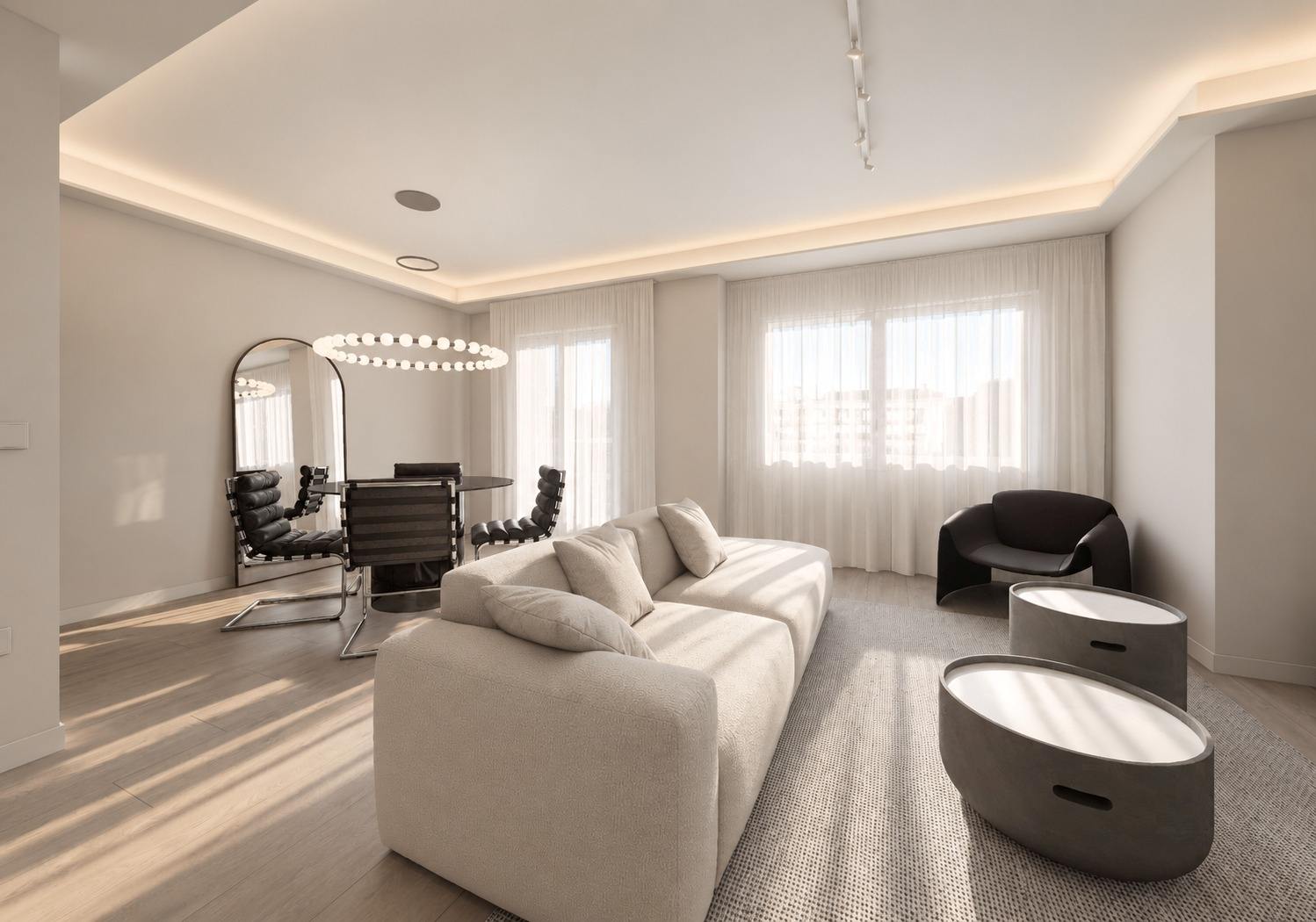 living - 153m² apartment for sale in Ruzafa, Valencia - gallery - 7