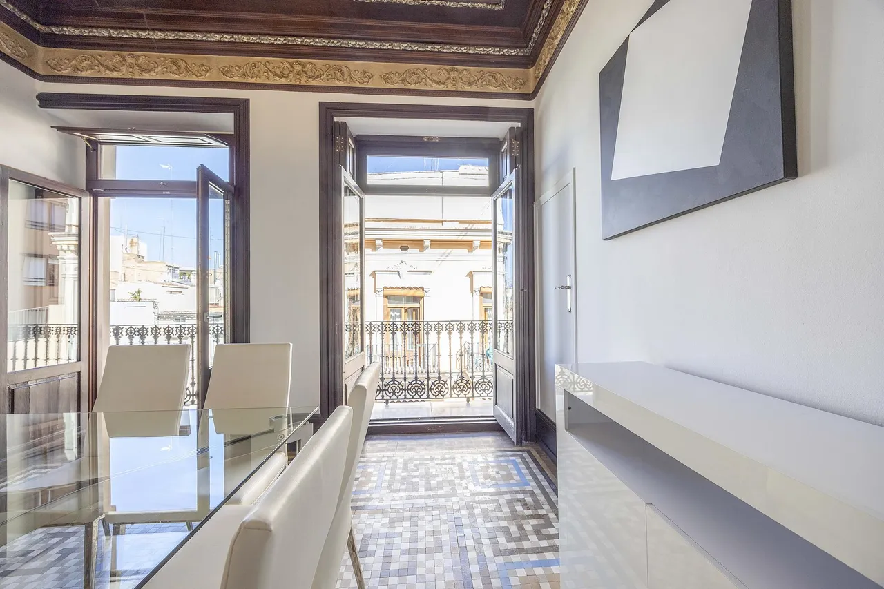 living - Piso de 242m² en venta en El Mercat, Valencia - gallery - 10