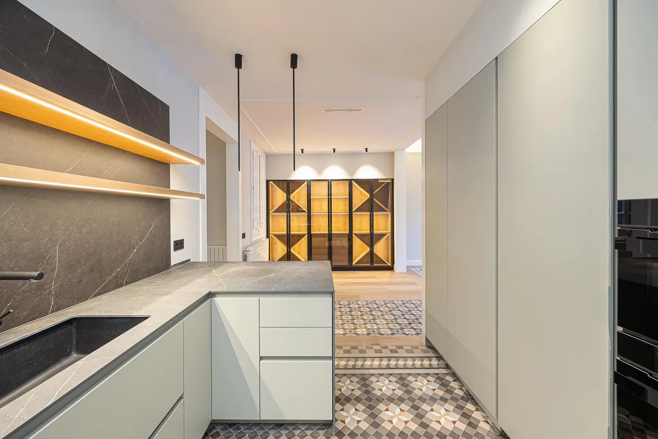 living - Piso de 159m² en venta en Eixample Derecho, Barcelona - gallery - 7
