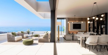 living - Medblue Pisos, Este Marbella, Costa del Sol - featured