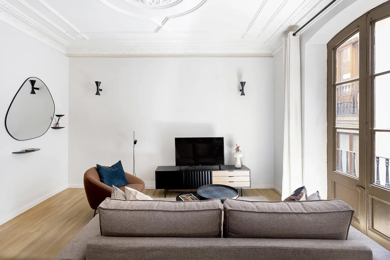 living - 55m² apartment for sale in Gótico, Barcelona - gallery - 3