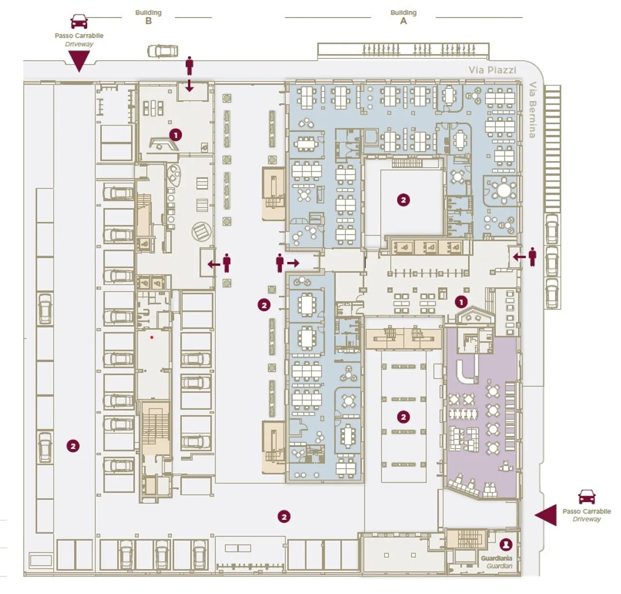office - VIBE - Office - Dils - Plan d'étage - 2