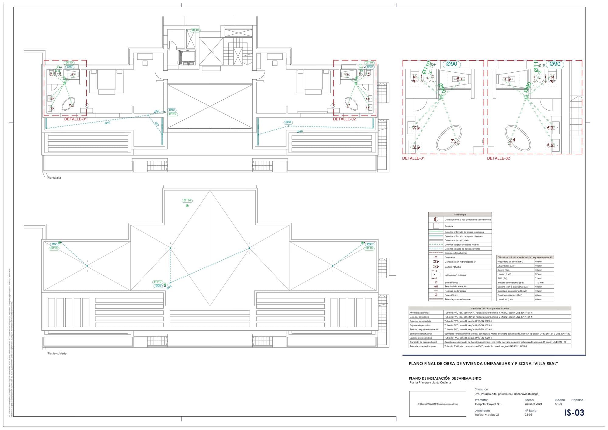 living - Casa / villa de 980m² con 500m² de jardín en venta en Paraiso - Plano del piso thumbnail - 3