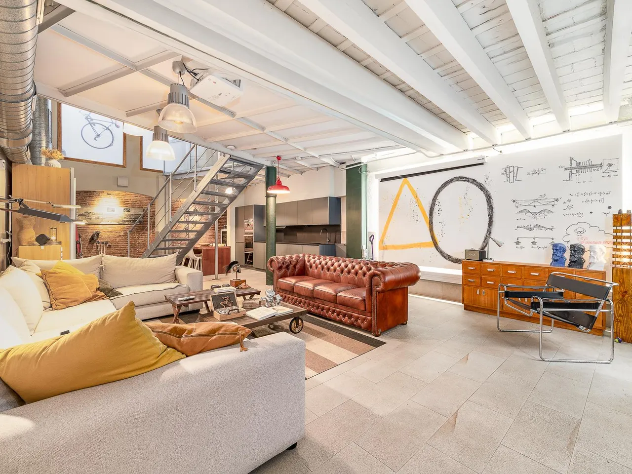 living - 250m² apartment with 20m² terrace for sale in Gràcia - gallery - 4