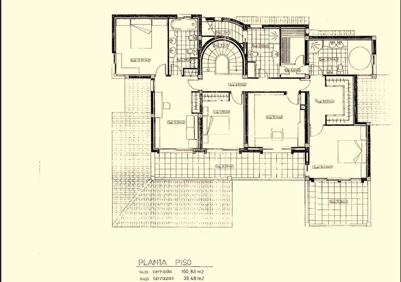 living - 530m² house / villa for sale in Ibiza Town - Floor Plan - 2