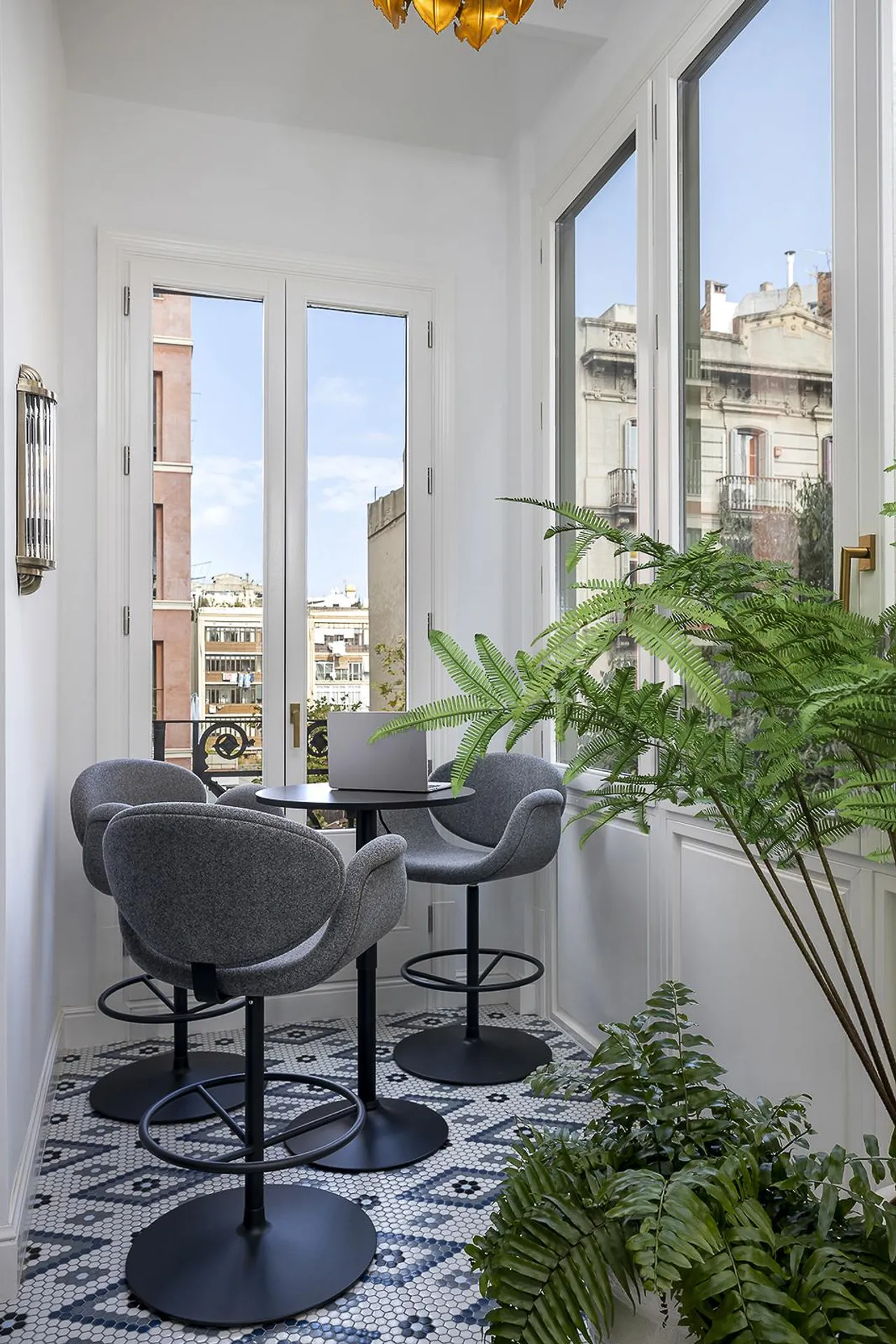 living - 199m² apartment with 7m² terrace for sale in Eixample Right - gallery - 10