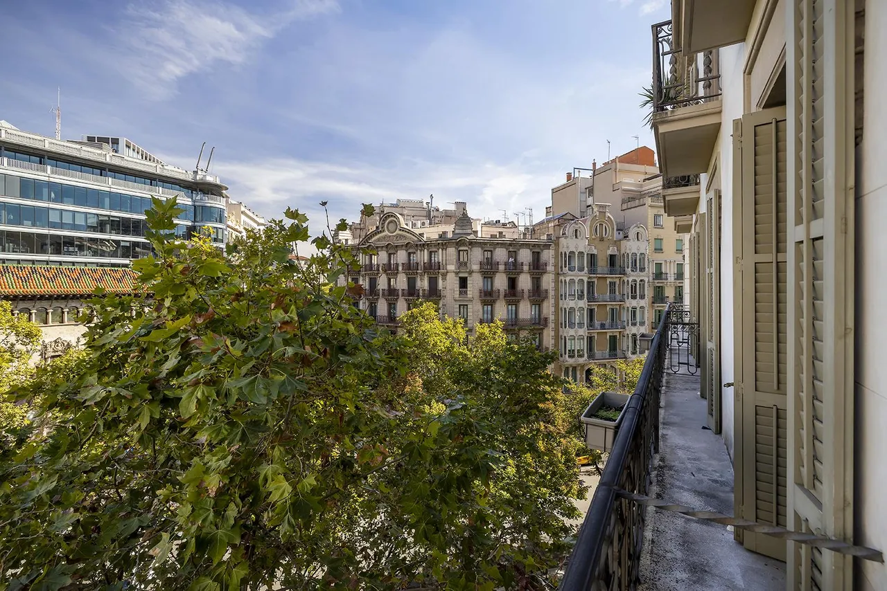 living - 169m² apartment for rent in Eixample Right, Barcelona - gallery - 6