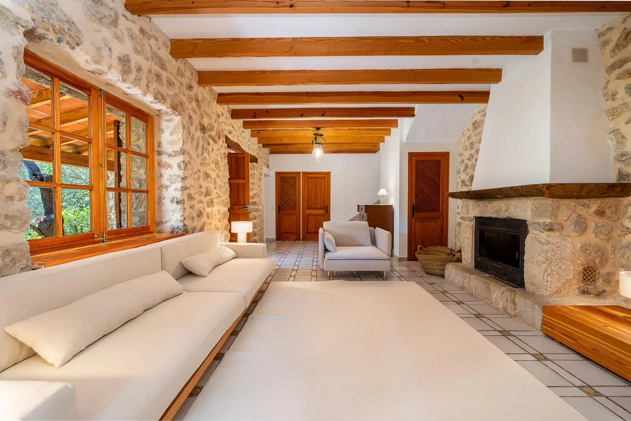 living - Casa rural de 139m² con 2,159m² de jardín en alquiler en Mancor de la Vall - gallery - 8