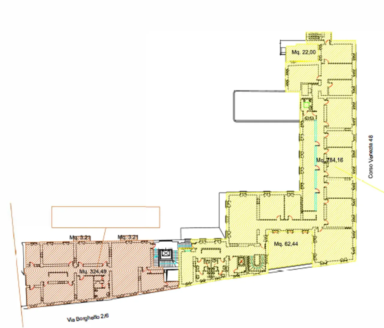 office - Venezia 48 - Uffici - Dils - Planimetria - 1