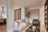 living - Piso de 158m² con 55m² terraza en venta en Lista, Madrid - gallery thumbnail - 2