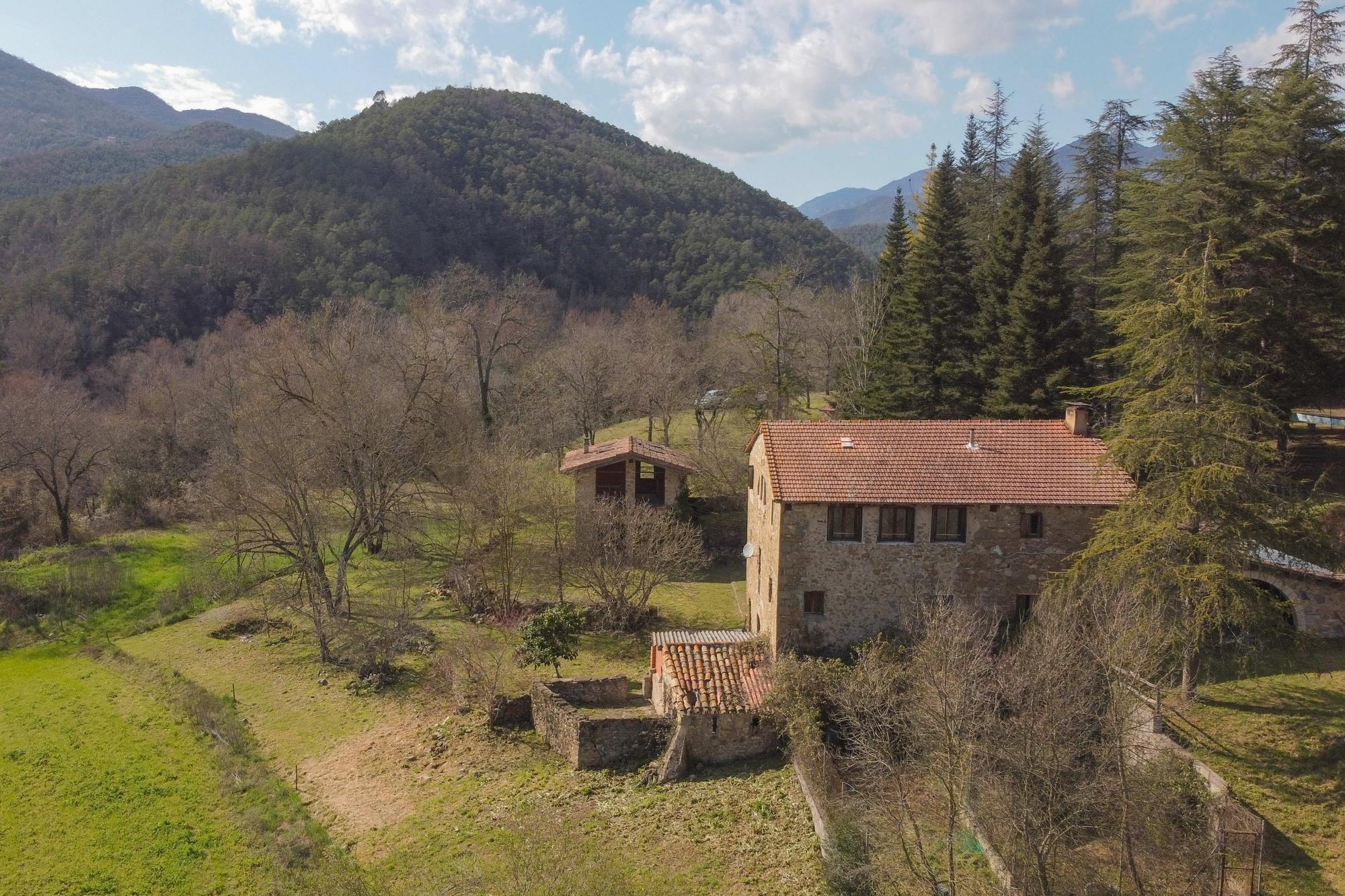 living - Casa rural de 444m² en venta en La Garrotxa, Girona - gallery thumbnail - 9