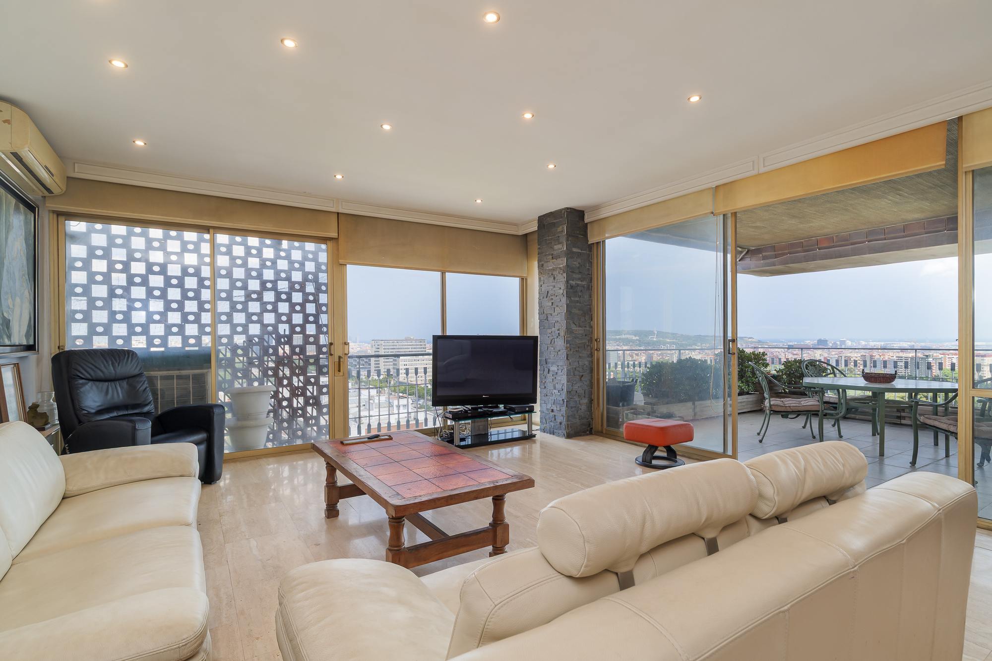 living - 216m² apartment with 28m² terrace for sale in Pedralbes - gallery - 2
