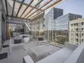 living - Ático de 74m² con 40m² terraza en venta en Poblenou - gallery thumbnail - 3