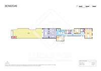 living - 165m² apartment with 95m² terrace for sale in Eixample Right - Floor Plan thumbnail - 1