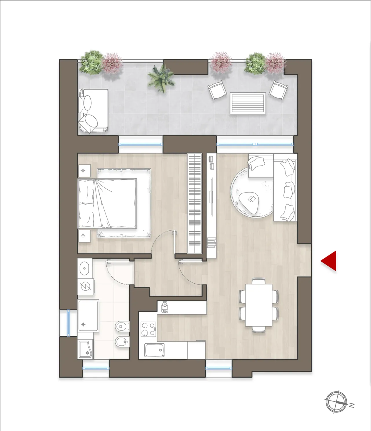 living - Frassinetti 25 - Living - Dils - Floor Plan - 1